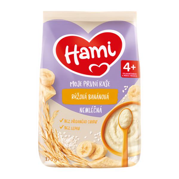 Hami nemléčná kaše rýžová banánová Košík.cz