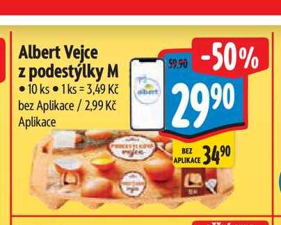 Albert Vejce z podestýlky M 10 ks  