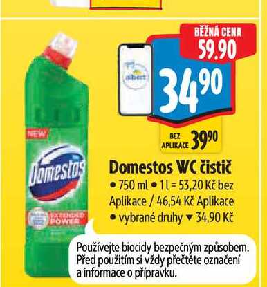  Domestos WC čistič 750 ml 