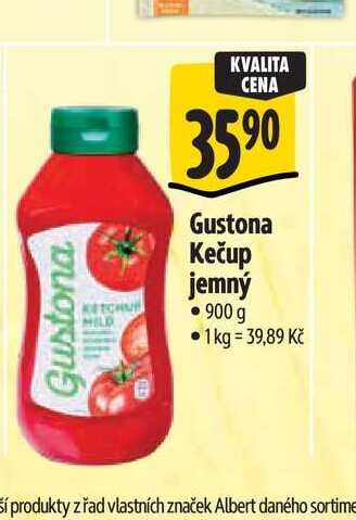 Gustona Kečup jemný 900g