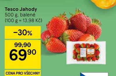 Tesco Jahody, 500 g