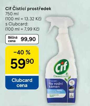 Cif Čisticí prostředek, 750 ml Tesco