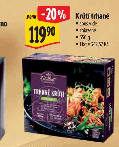 Krůtí trhané 350 g