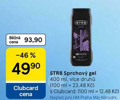 STR8 Sprchový gel, 400 ml