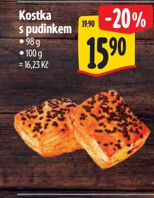 Kostka s pudinkem 98 g 