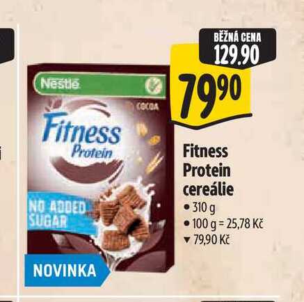 Fitness Protein cereálie 310 g