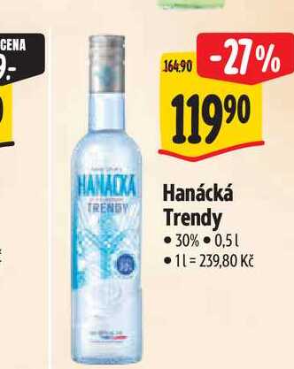   Hanácká Trendy 0,5 l