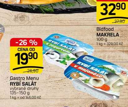 RYBÍ SALÁT vybrané druhy 135-150 g  