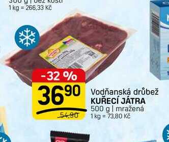 KUŘECÍ JÁTRA 500 g | mražená 