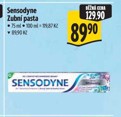 Sensodyne Zubní pasta 75 ml Albert