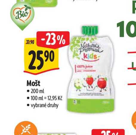 Mošt 200 ml