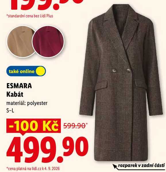 ESMARA Kabát
