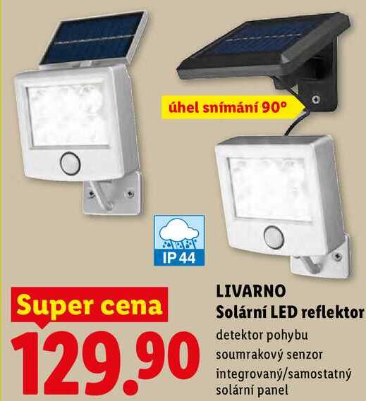 LIVARNO Solární LED reflektor