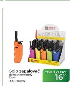 Solo zapalovač domácnostní malý 12cm  