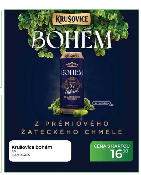Krušovice bohém 0,5 1