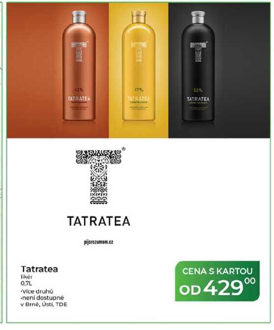 Tatratea likér 0.7L
