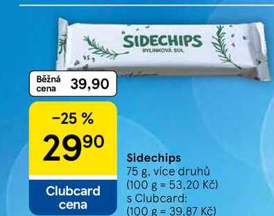 Sidechips, 75 g