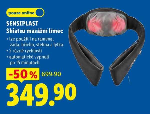 SENSIPLAST Shiatsu masážní límec