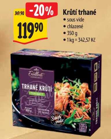 Krůtí trhané, 350 g