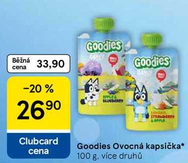 Goodies Ovocná kapsička, 100 g 