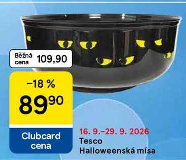 Tesco Halloweenská mísa Tesco
