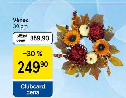 Věnec 30 cm Tesco