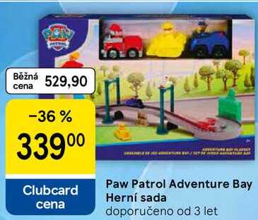 Paw Patrol Adventure Bay Herní sada Tesco