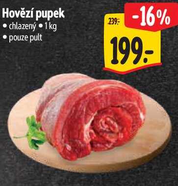 Hovězí pupek, 1 kg