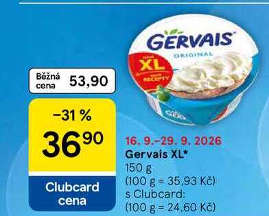 Gervais XL, 150 g