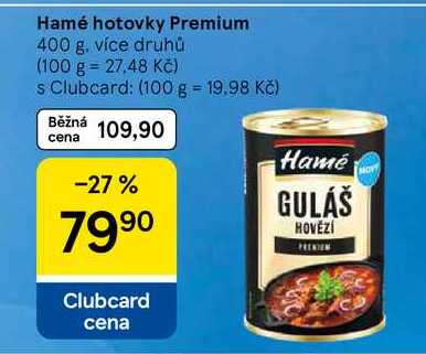 Hamé hotovky Premium, 400 g