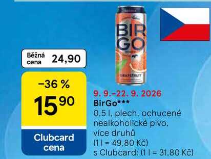 BirGo plech, 0.5 l