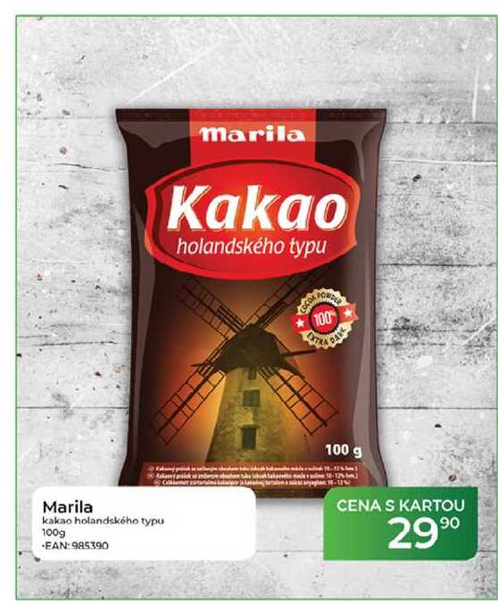 Marila kakao holandského typu 100g  