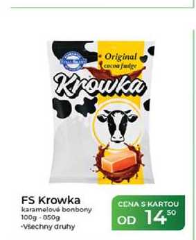 FS Krowka karamelové bonbony 100g-050 g
