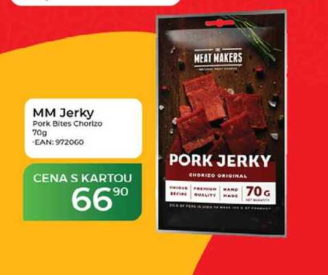 MM Jerky Pork Bites Chorizo 70g