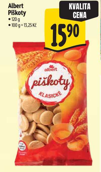 Albert Piškoty, 120 g