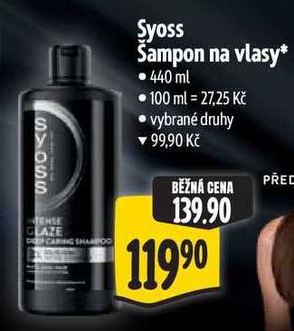 Syoss Sampon na vlasy, 440 ml Albert
