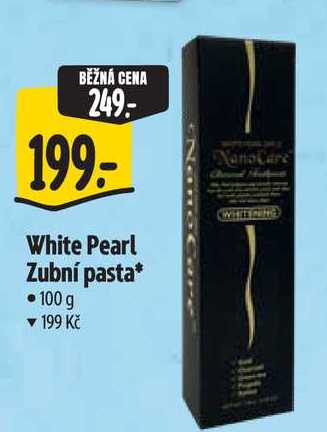 White Pearl Zubní pasta, 100 g Albert