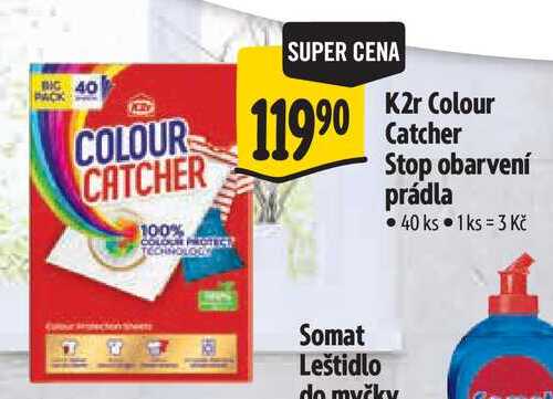 K2r Colour Catcher Stop obarvení prádla, 40 ks Albert