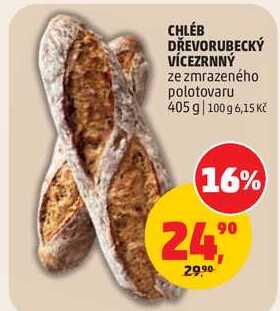 CHLÉB DŘEVORUBECKÝ VÍCEZRNNÝ, 405 g