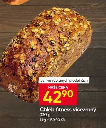 Chléb fitness vícezrnný 330 g