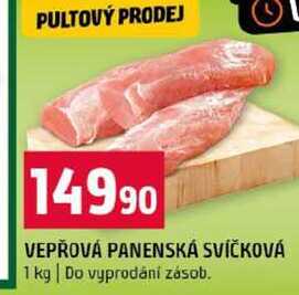 VEPŘOVÁ PANENSKÁ SVÍČKOVÁ 1 kg Do vyprodání zásob