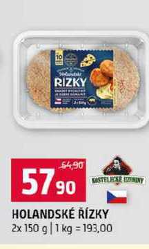 HOLANDSKÉ ŘÍZKY 2x 150 g 