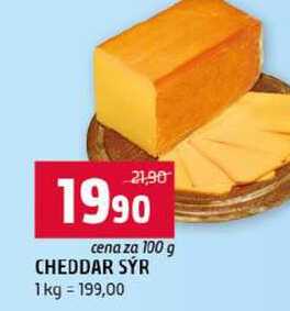 CHEDDAR SÝR 100g