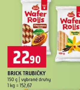 BRICK TRUBIČKY 150 g vybrané druhy