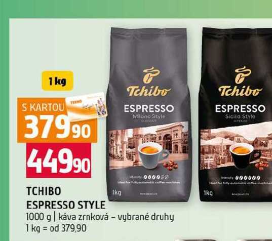 TCHIBO ESPRESSO STYLE 1kg