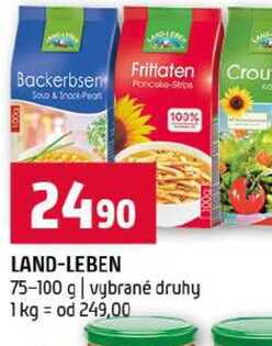 LAND-LEBEN 75-100 g vybrané druhy