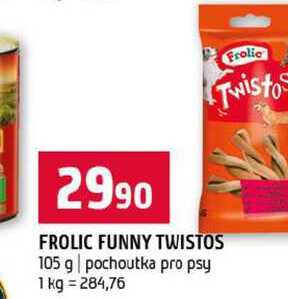 FROLIC FUNNY TWISTOS 105 g pochoutka pro psy