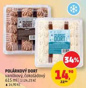 POLÁRKOVÝ DORT vanilkový, 615 ml