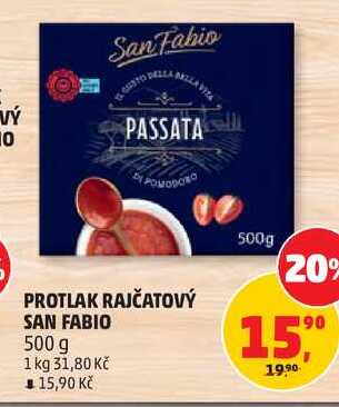 PROTLAK RAJČATOVÝ SAN FABIO, 500 g