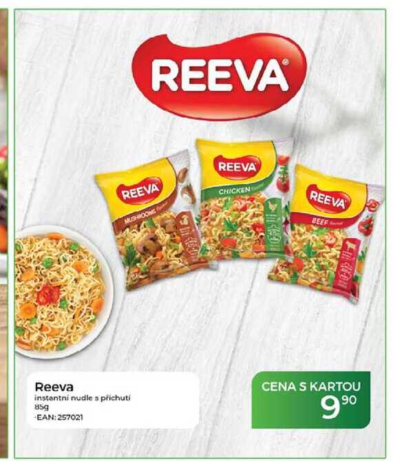 Reeva instantní nudle s příchuti 85g 
